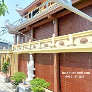 Mành tre trúc che nắng hiên ban công hiên nhà thường dùng loại nào ?